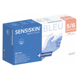 GANT D'EXAMEN NITRILE NON POUDRE SENSISKIN