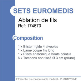 SET D'ABLATION DE FILS EUROMEDIS